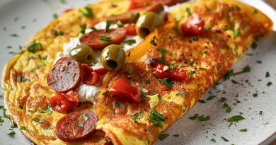 Chorizo-Paprika-Omelette