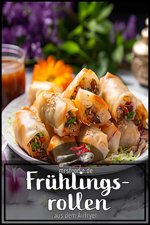 Frühlingsrollen aus dem Airfryer mrsfoodie.de