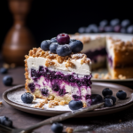 Quark-Blaubeer-Torte