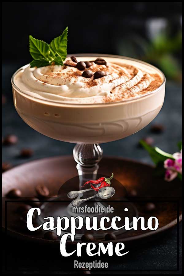 Cappuccino-Creme: Ein Löffel Himmel für Kaffee-Liebhaber! - mrsfoodie.de
