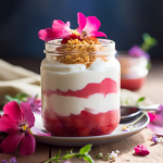 Joghurt-Rhabarber-Dessert