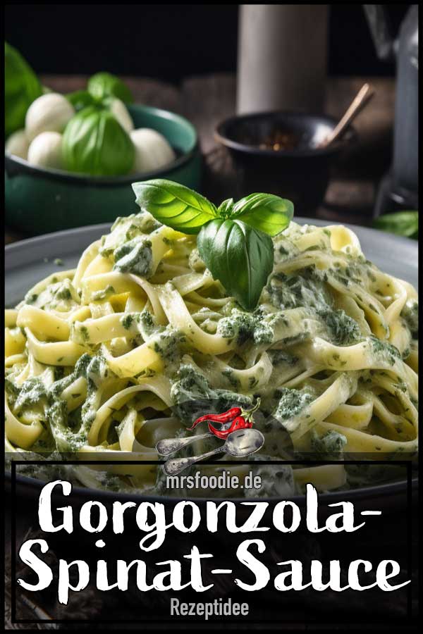 Gorgonzola-Spinat-Sahnesauce: Ein cremiger Genuss - mrsfoodie.de