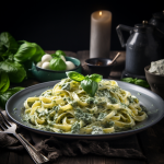 Gorgonzola-Spinat-Sahnesauce