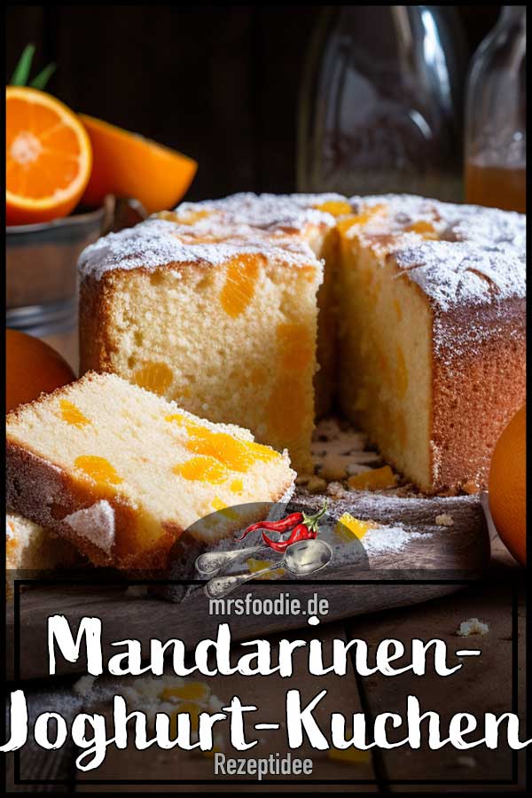 Mandarinen-Joghurt-Kuchen - Ein Traum in Orange! - mrsfoodie.de