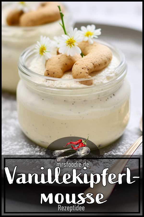 Vanillekipferlmousse: Ein Cremiger Traum - mrsfoodie.de Vanillekipferlmousse: Ein Cremiger Traum - mrsfoodie.de