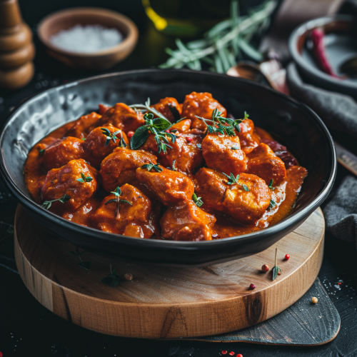 Hühnchen Tikka Masala: Mit magerem Hühnchen und einer leichten ...