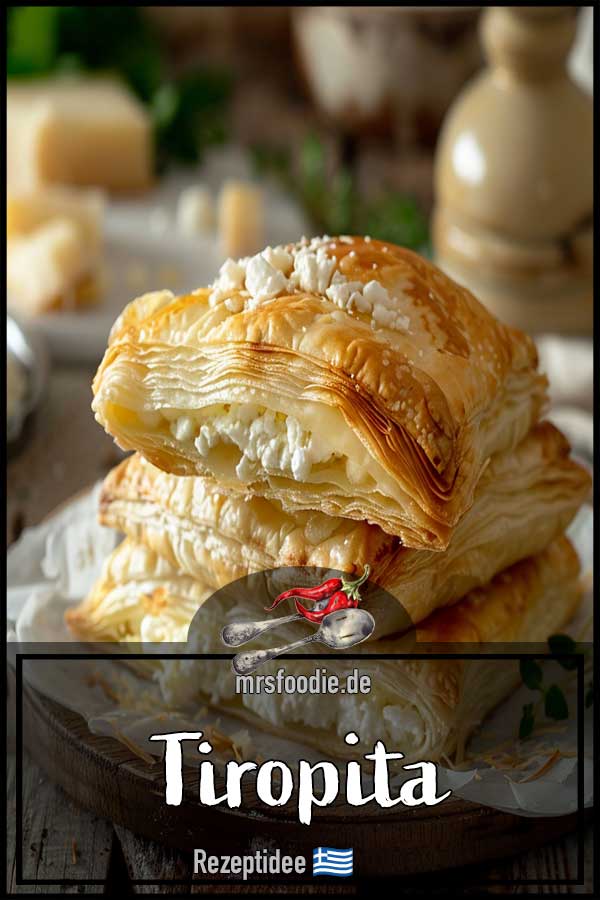 Tiropita: Ein griechischer Genuss aus Blätterteig und Käse 🇬🇷 ... Tiropita: Ein griechischer Genuss aus Blätterteig und Käse 🇬🇷 ...