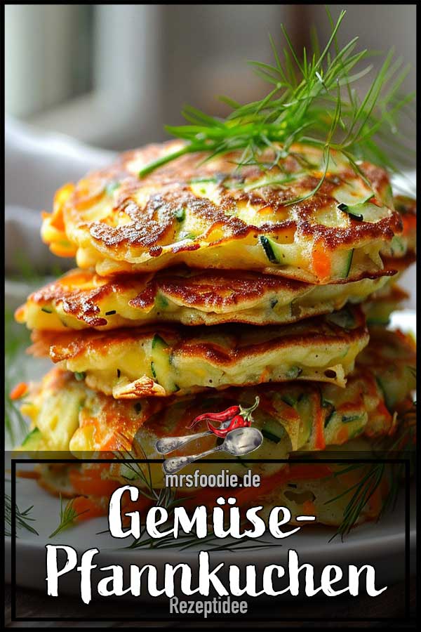 Gemüse-Pfannkuchen zum Abnehmen - mrsfoodie.de