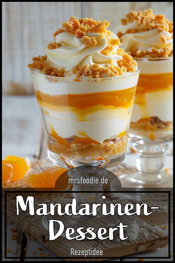 Mandarinen-Dessert - mrsfoodie.de