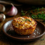 Zwiebelkuchenmuffins