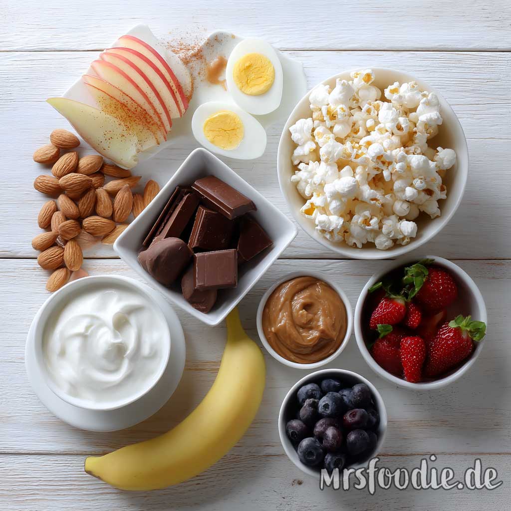 Snacks – 10 Ideen unter 100 Kalorien