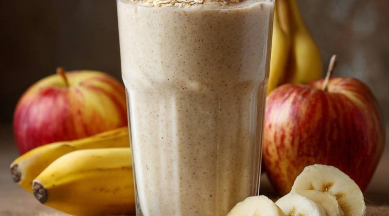 Bananen-Apfel-Shake