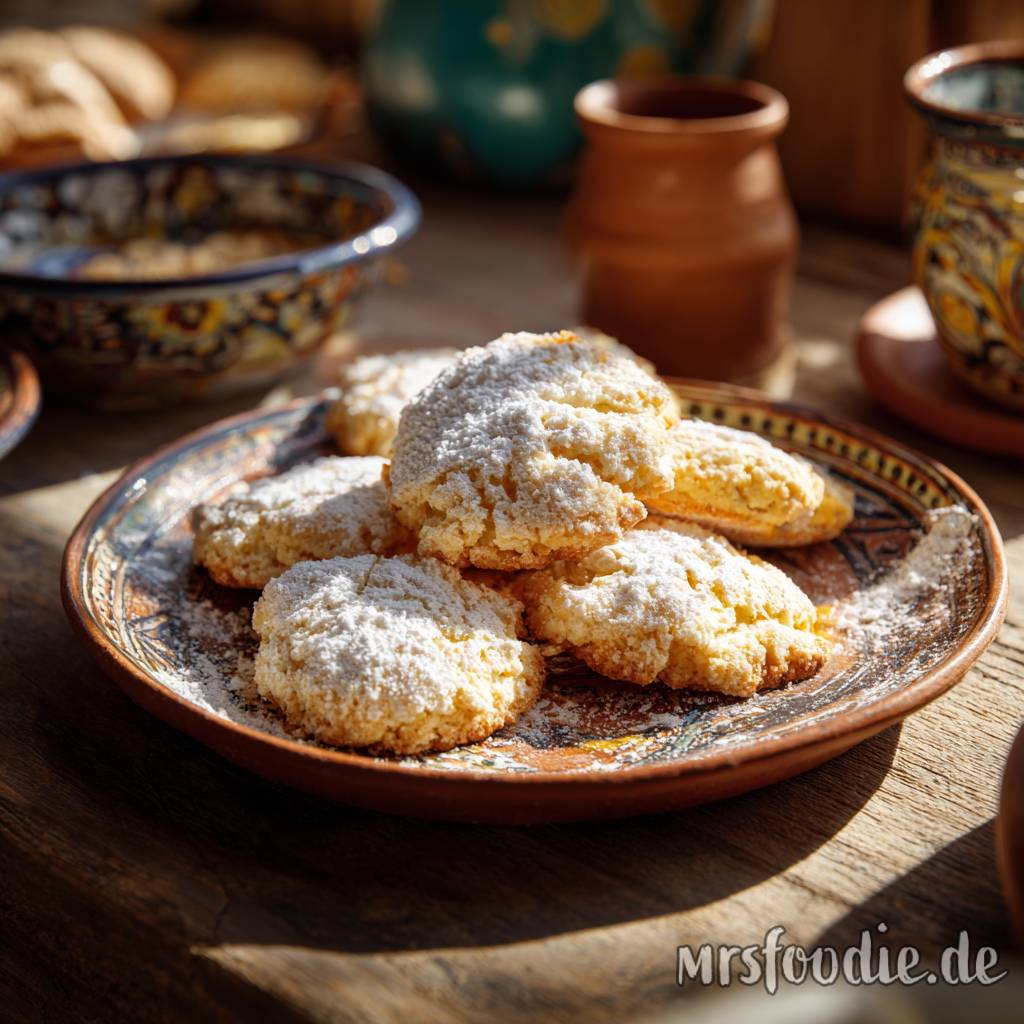 Mürbe Grießkekse