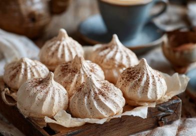 Coffee Meringues – zart, knusprig & voller Espresso-Geschmack Coffee Meringues