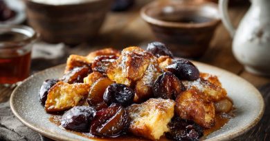 Gewürz-Kaiserschmarrn mit Zimtpflaumen