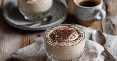 Kaffee-Joghurt-Dessert
