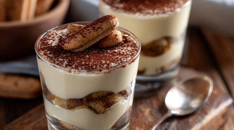 Mini‑Frischkäse‑Tiramisu