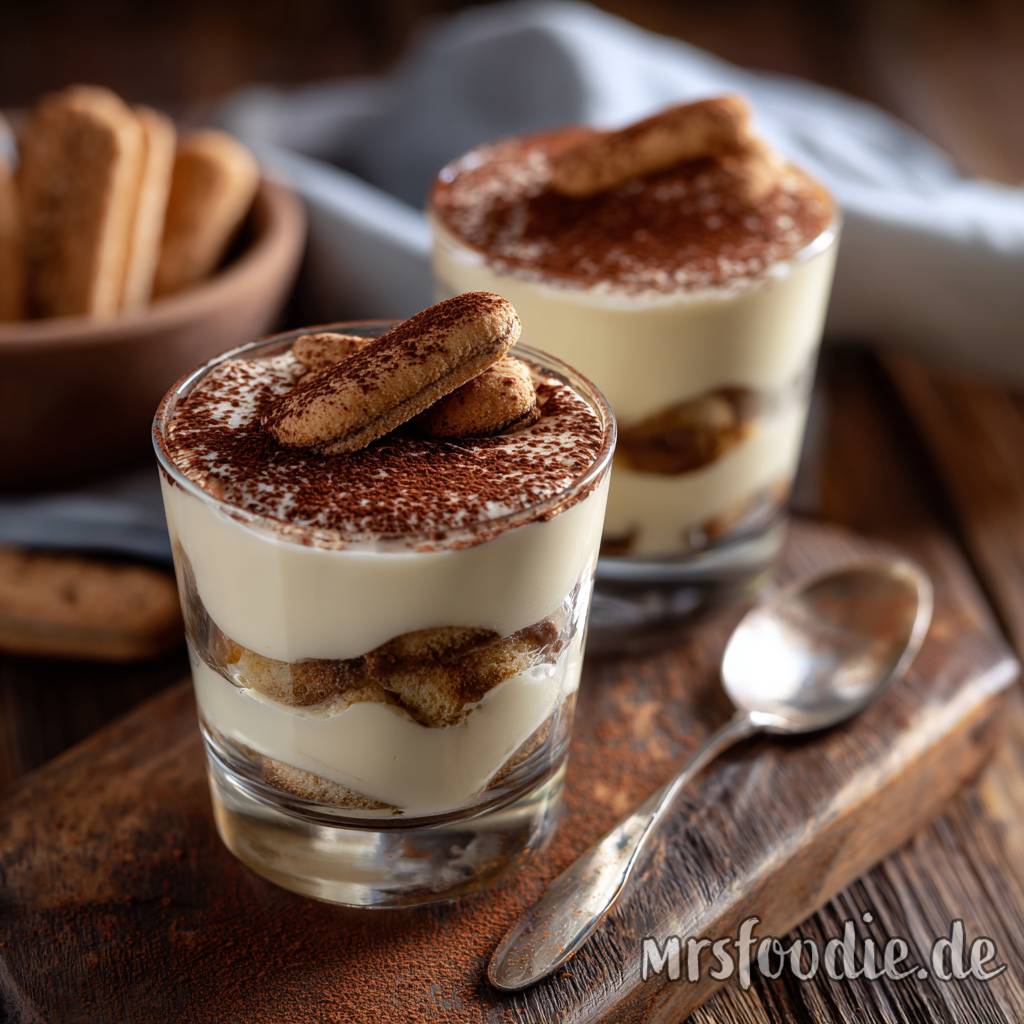 Mini‑Frischkäse‑Tiramisu