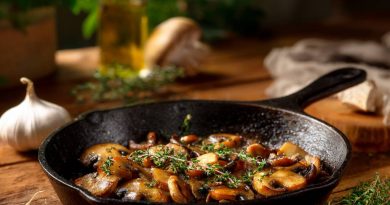 Pilze knusprig braten