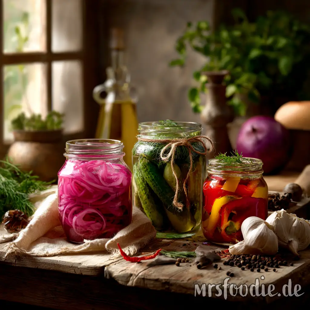 Eingelegtes Gemüse