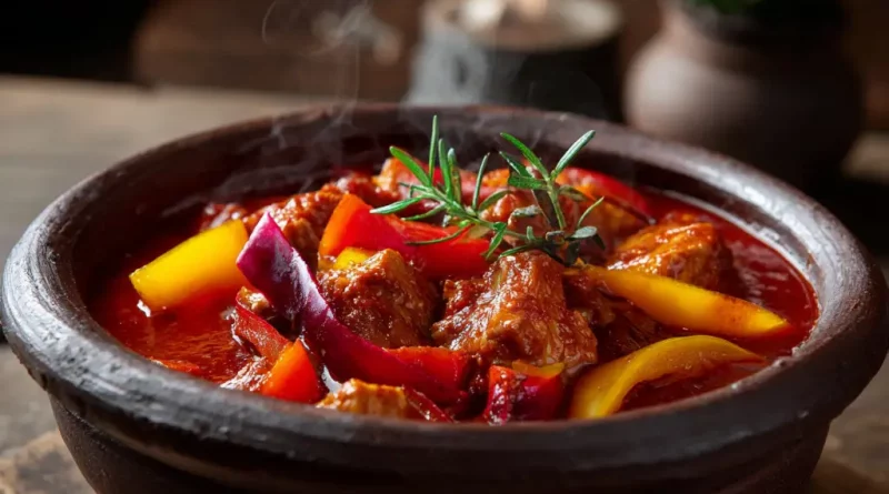 Schweinenacken-Gulasch