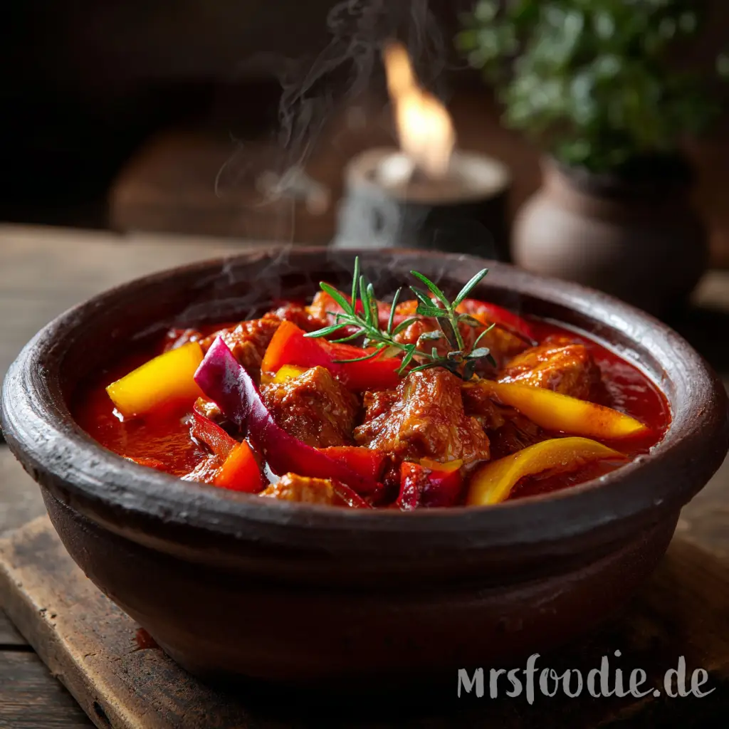 Schweinenacken-Gulasch