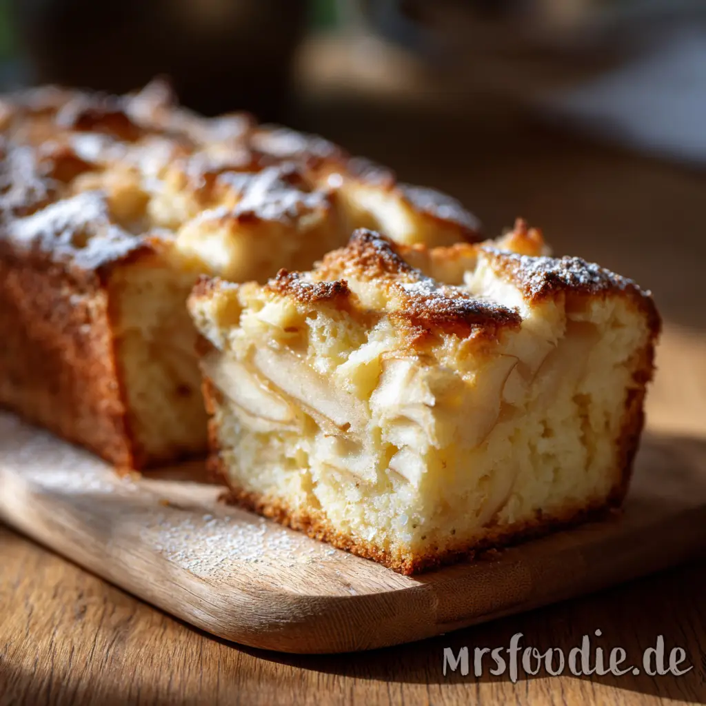 Unsichtbarer Apfelkuchen