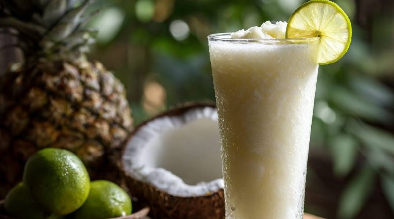 Ananas-Kokos-Slush