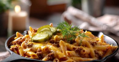 Cheeseburger Pasta