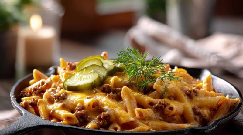 Cheeseburger Pasta