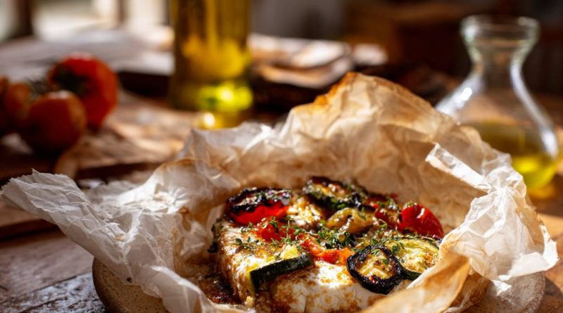 Feta-Päckchen im Airfryer