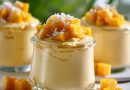 Kokosmilch-Mango-Mousse