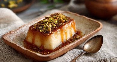 Mediterraner Karamellpudding