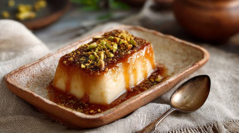 Mediterraner Karamellpudding