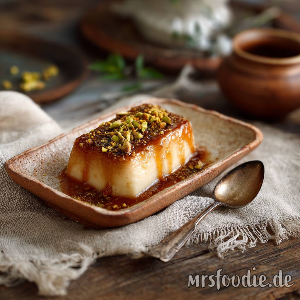 Mediterraner Karamellpudding