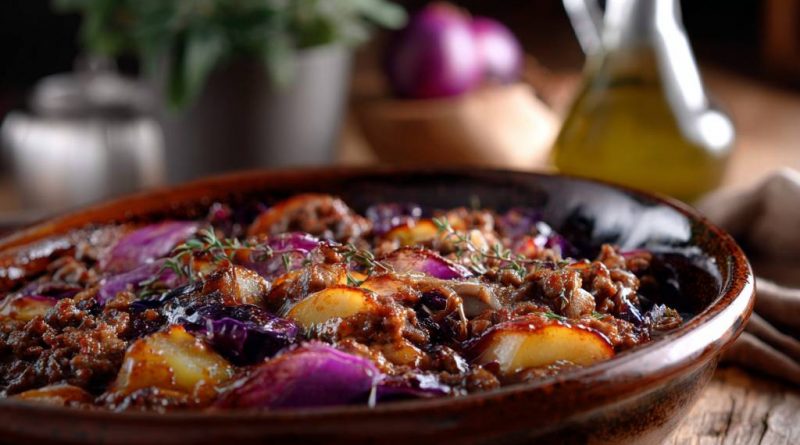 One-Pot Rotkohl-Eintopf