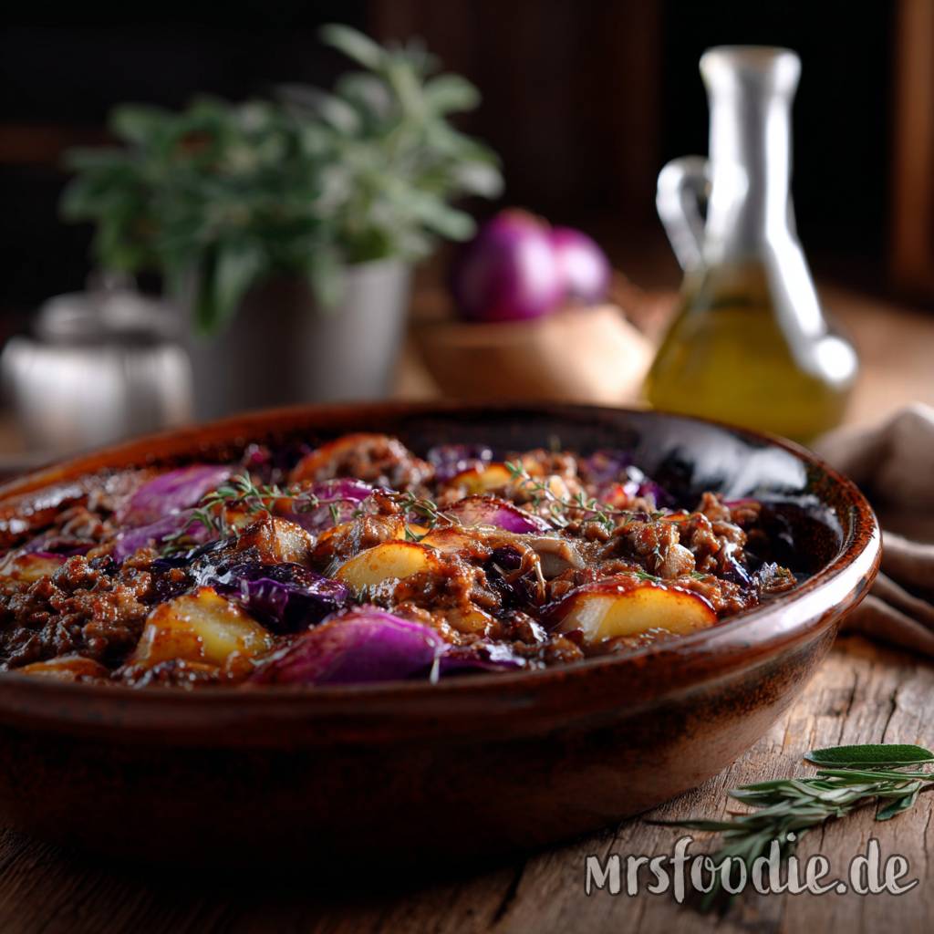One-Pot Rotkohl-Eintopf