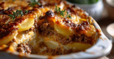 Schneller Kartoffel-Hack-Auflauf