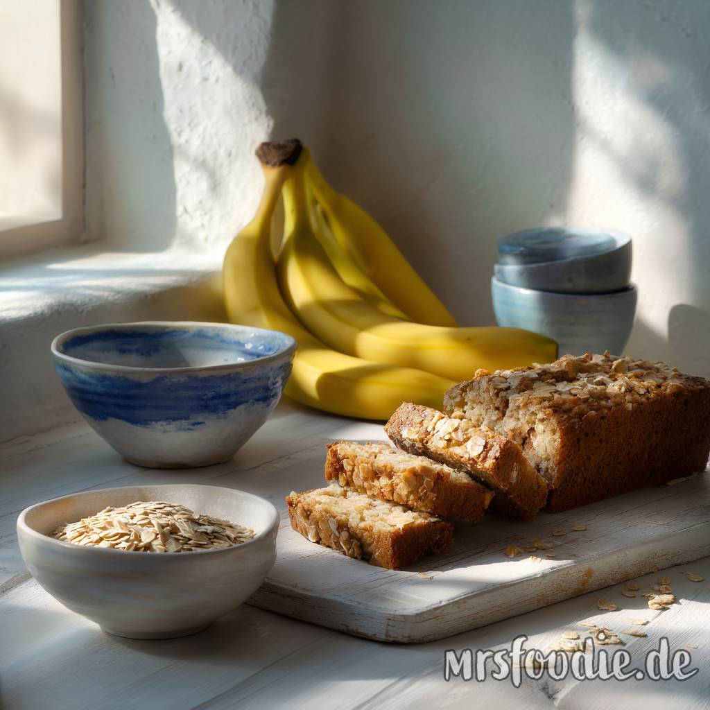 Bananen Haferflocken Kuchen