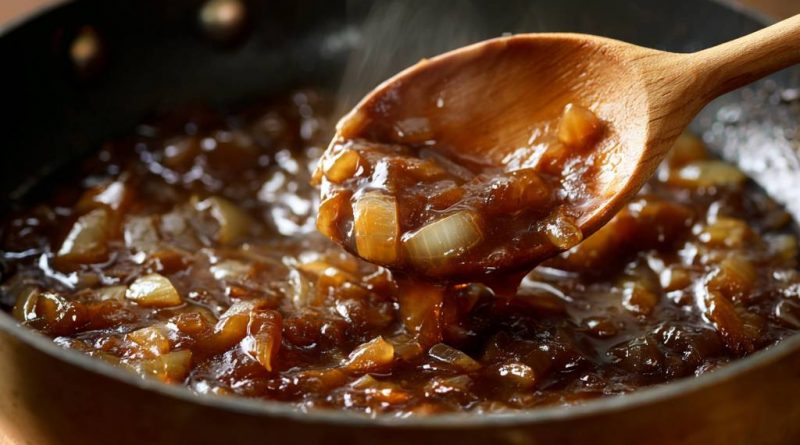 Braune Zwiebelsauce
