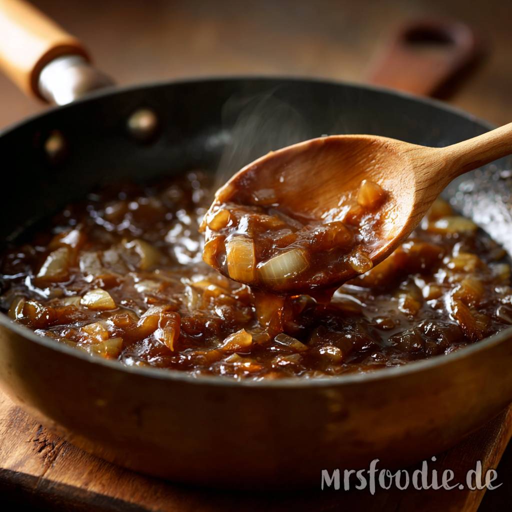 Braune Zwiebelsauce