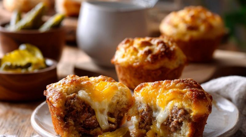 Cheeseburger Muffins