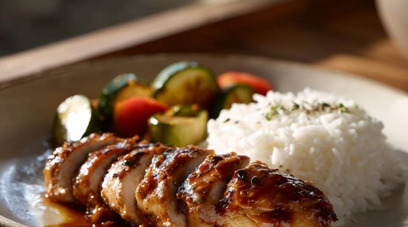 Erdnussbutter-Hähnchen