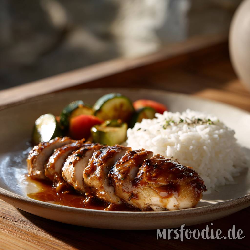 Erdnussbutter-Hähnchen