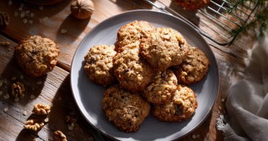 Hafer-Walnuss-Cookies