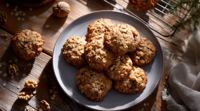 Hafer-Walnuss-Cookies