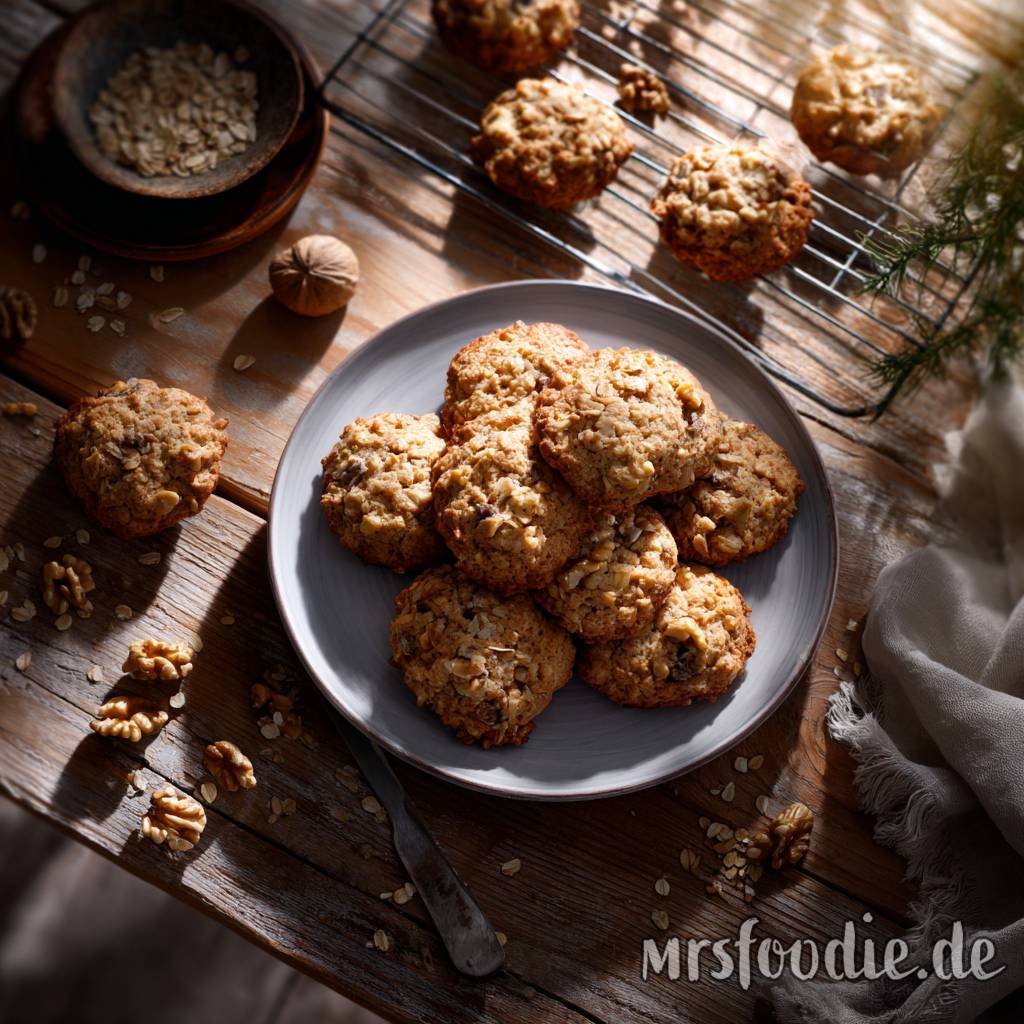 Hafer-Walnuss-Cookies