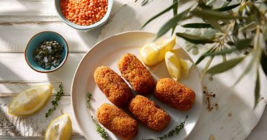 Linsenkroketten aus dem Airfryer
