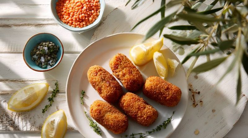 Linsenkroketten aus dem Airfryer