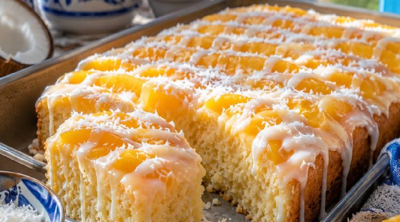 Mango-Kokos-Joghurtkuchen